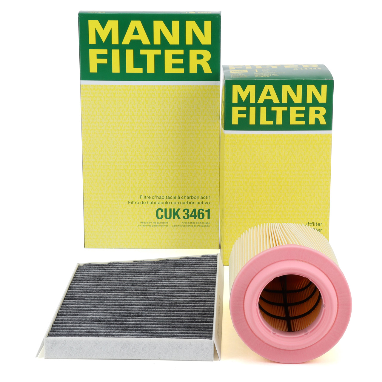 MANN Filter-Set 2-tlg MERCEDES C-Klasse W203 S203 CL203 CLK C209 A209 M271