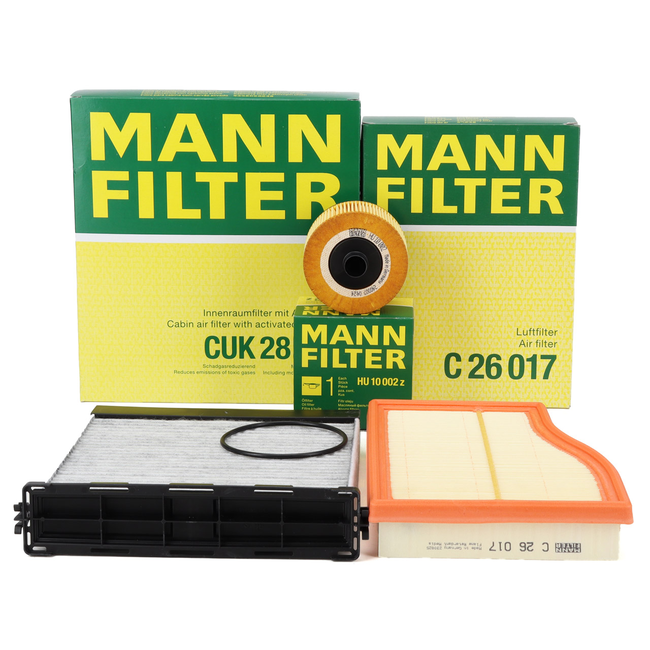 MANN Filterset Filterpaket MERCEDES-BENZ W177 V177 W247 C118 X118 H247 X247 160-250e M282