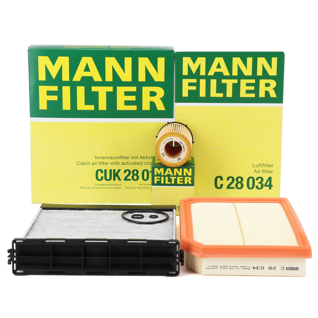 MANN Filterset Filterpaket MERCEDES W177 V177 W247 C118 X118 H247 X247 220 250 35AMG M260