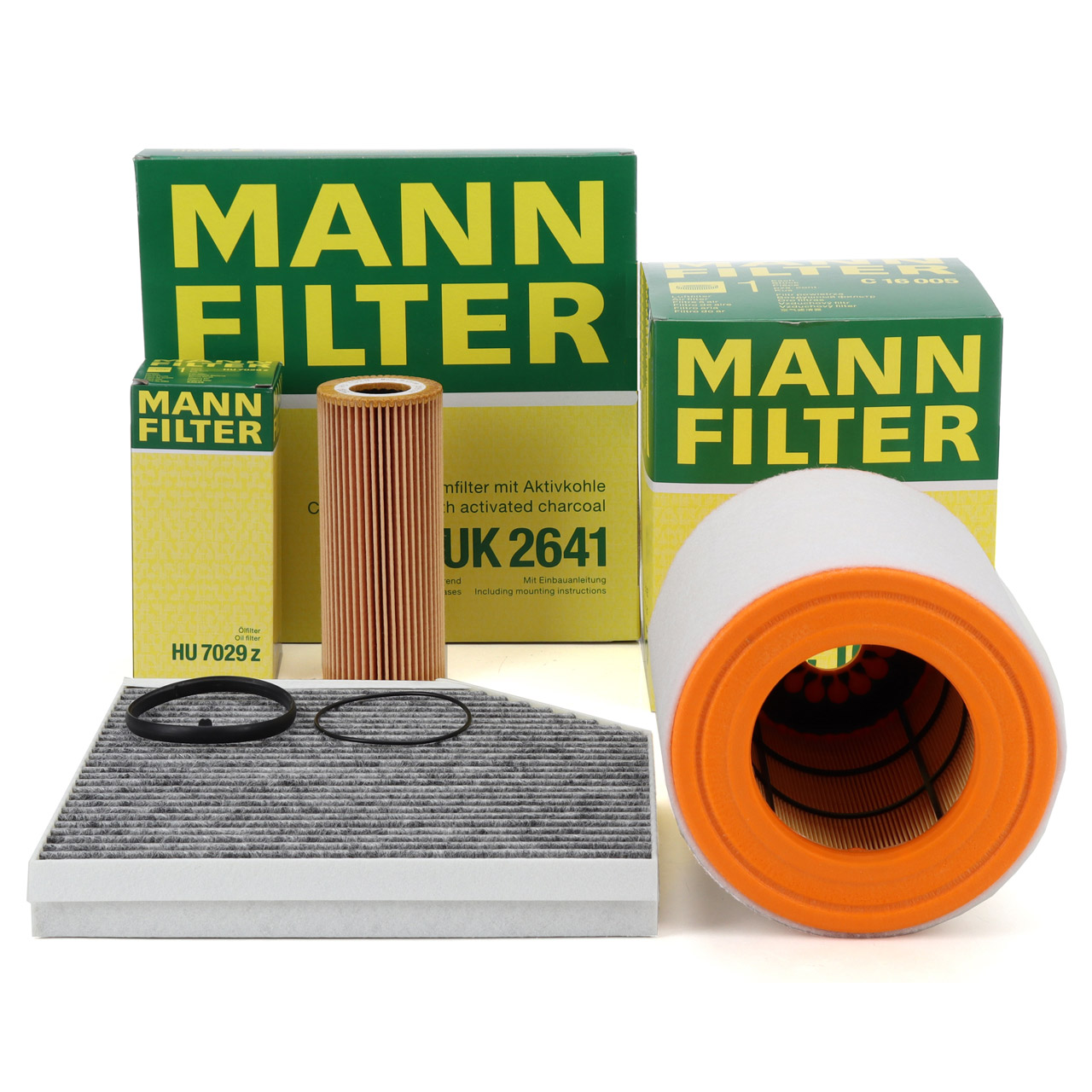 MANN Filterset Filterpaket AUDI A6 C7 A7 4G 2.8 FSI 204 PS + 3.0 TFSI 300/310/333 PS