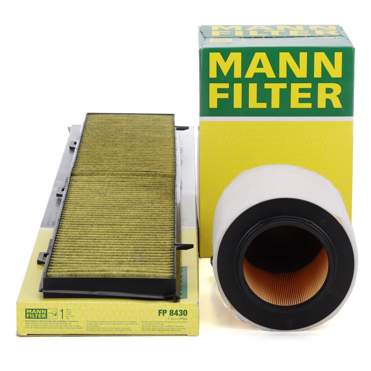 MANN FreciousPlus Innenraum + Luftfilter BMW 1er E81-88 3er E90-93 X1 E84 N43 N45 N46