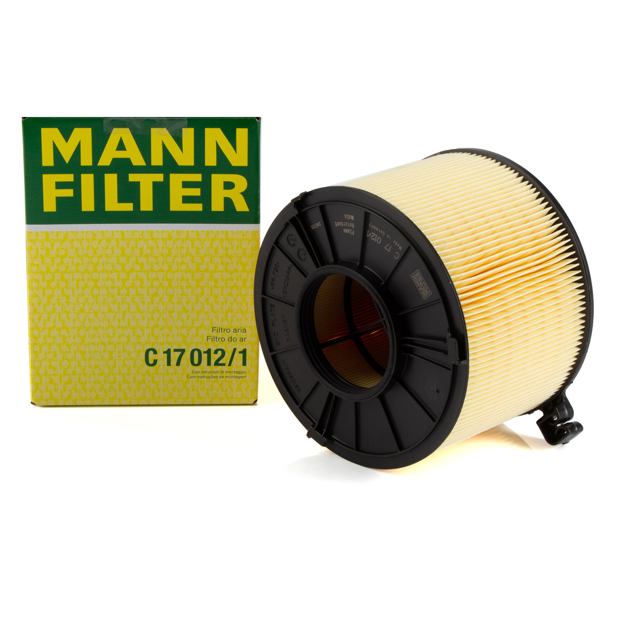 MANN C17012/1 Motorluftfilter AUDI A4 B9 A5 F5 35/40 TFSI Hybrid 2.0 TFSI 8W0133843B