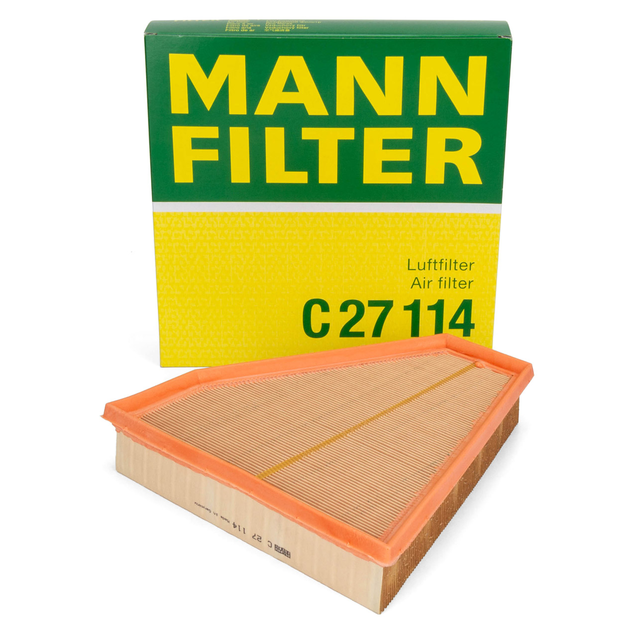 MANN C27114 Luftfilter BMW 1er E81 E87 E88 E82 3er E90 E91 E92 E93 N52 N53 13717542294