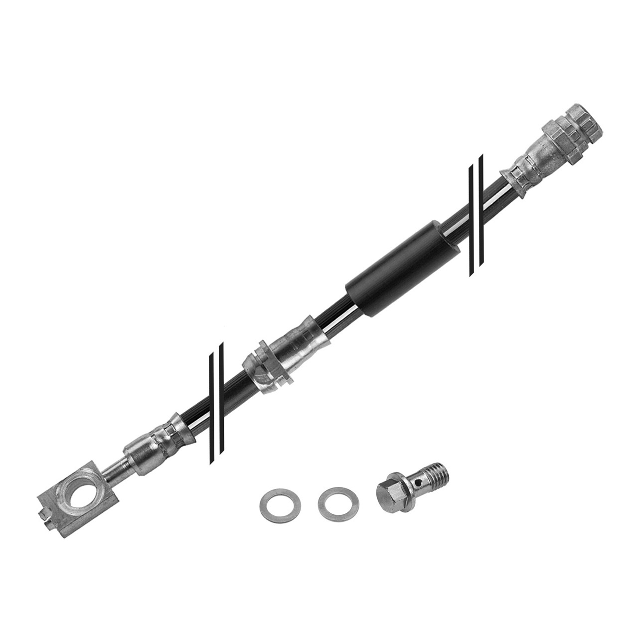 MEYLE 1005250043/S Bremsschlauch AUDI TT TTS TTRS 8J 1LL/1LJ vorne 8J0611701C / 8J0611701G