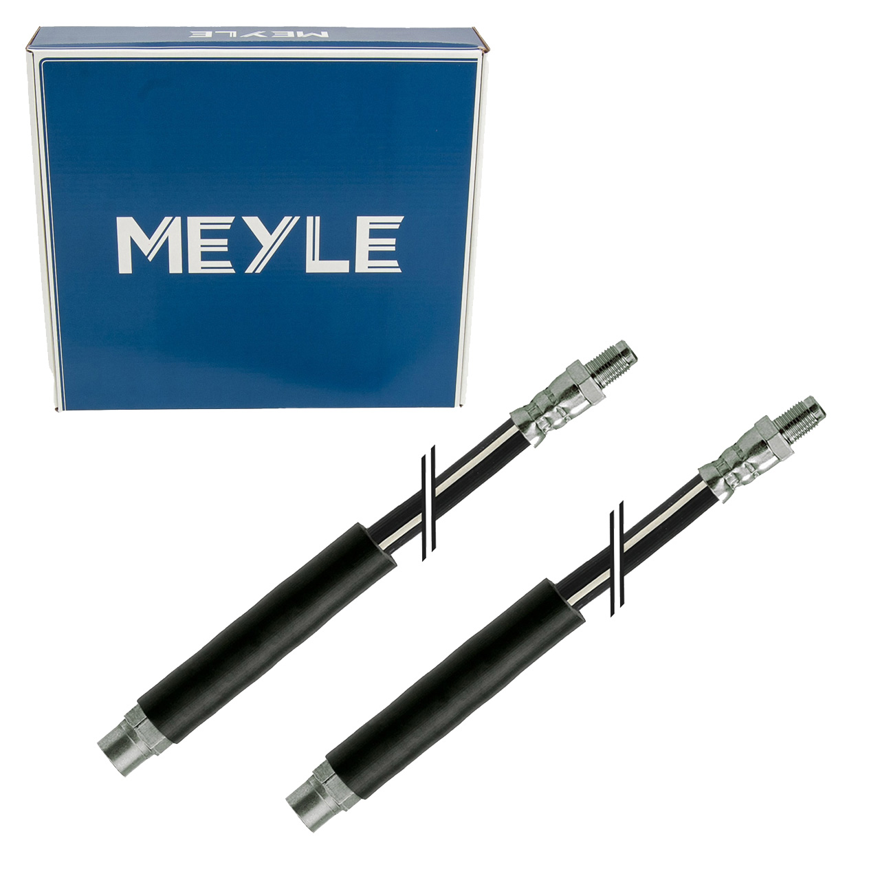 2x MEYLE 3003432102 Bremsschlauch BMW 3er E30 5er E60 E61 6er E63 E64 7er E65 34321159890