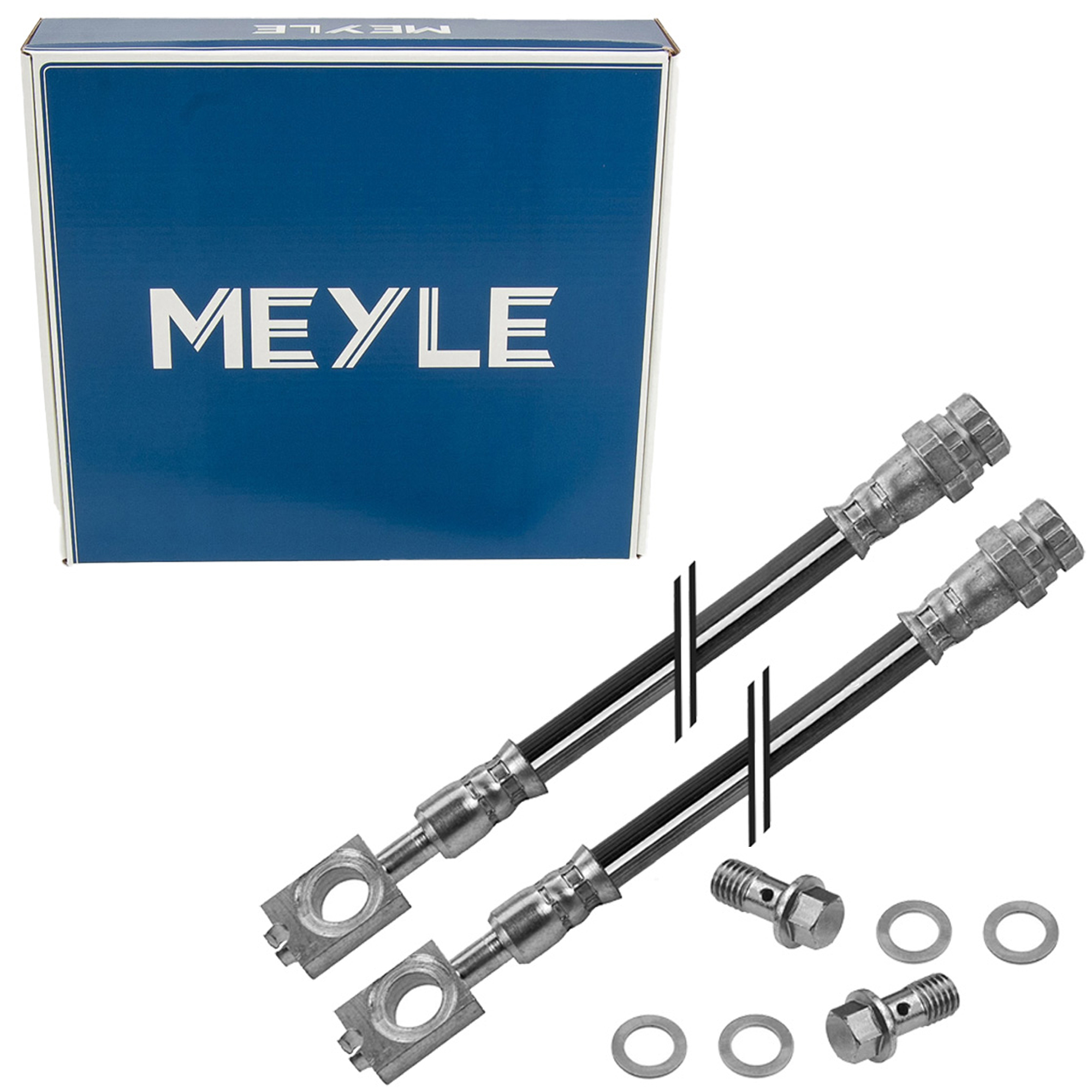 2x MEYLE 1005250052/S Bremsschlauch VW Passat B7 Sharan 7N Tiguan 5N hinten 5N0611775B