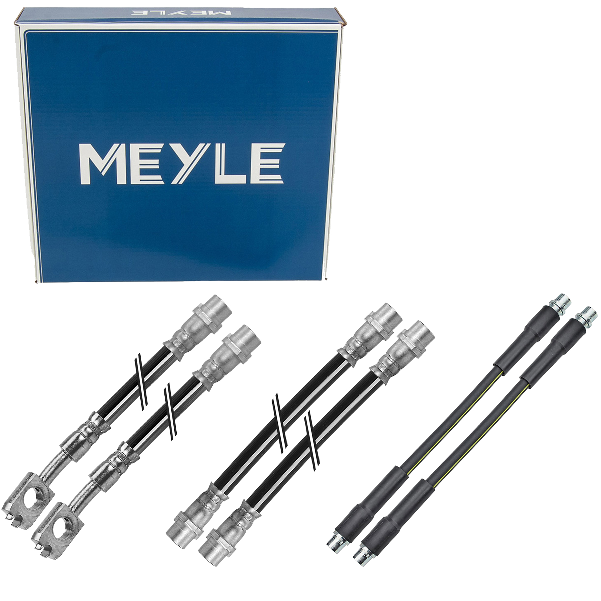 6x MEYLE Bremsschlauch Bremsleitung AUDI A4 8D B5 ab Fgst. 8D-V-168 351 vorne + hinten