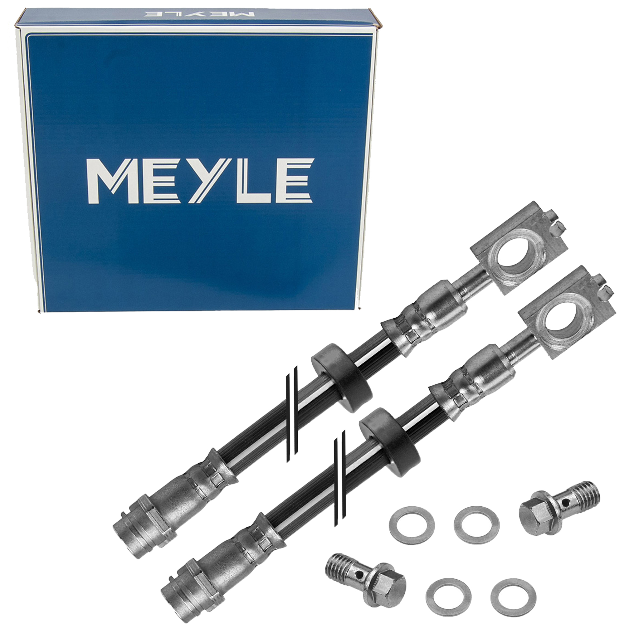 2x MEYLE 1006110053/S Bremsschlauch VW Golf 4 Bora A3 8L1 Leon Toledo 1M Octavia 1 vorne