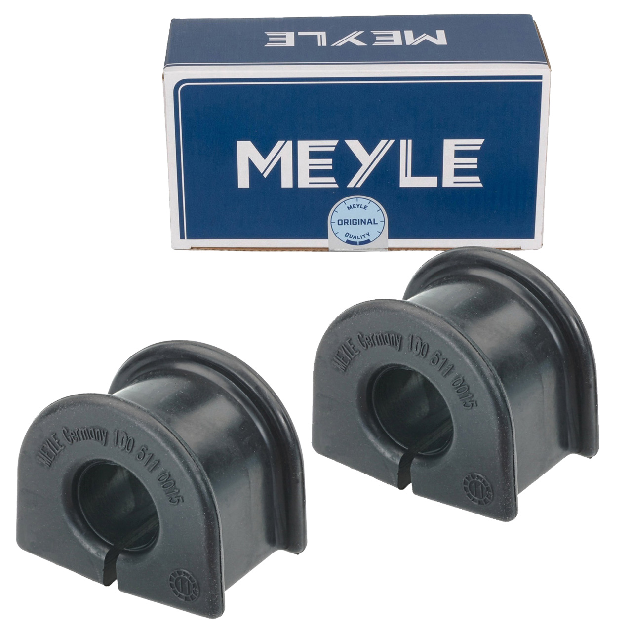 2x MEYLE 1005110015 Stabilisatorlager Lagerung AUDI A4 B6 B7 8E 8H Hinterachse 4B0511327