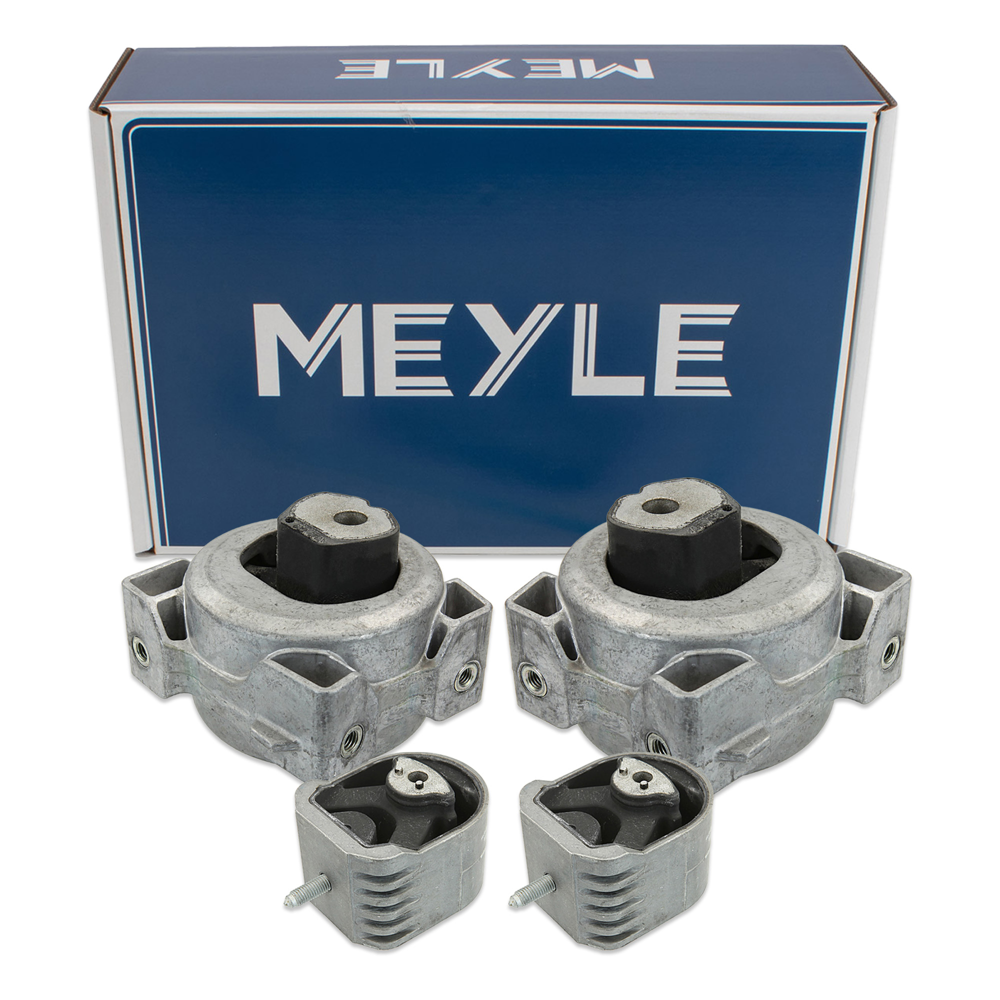 2x MEYLE Motorlager MERCEDES W169 W245 150-200 M266 mit Schaltgetriebe vorne + hinten