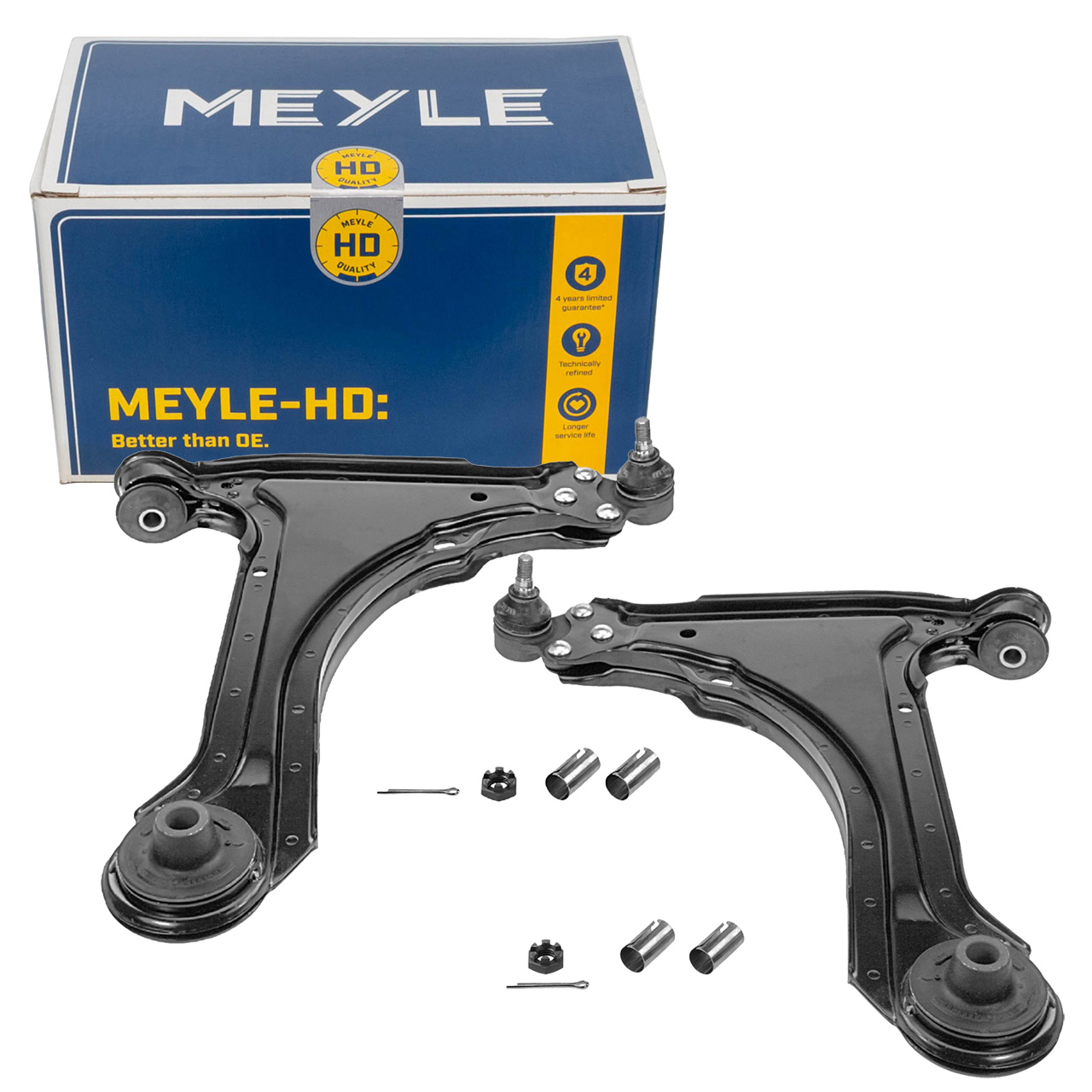 2x MEYLE HD VERSTÄRKT Querlenker + Traggelenk OPEL Astra F Calibra A Vectra A vorne