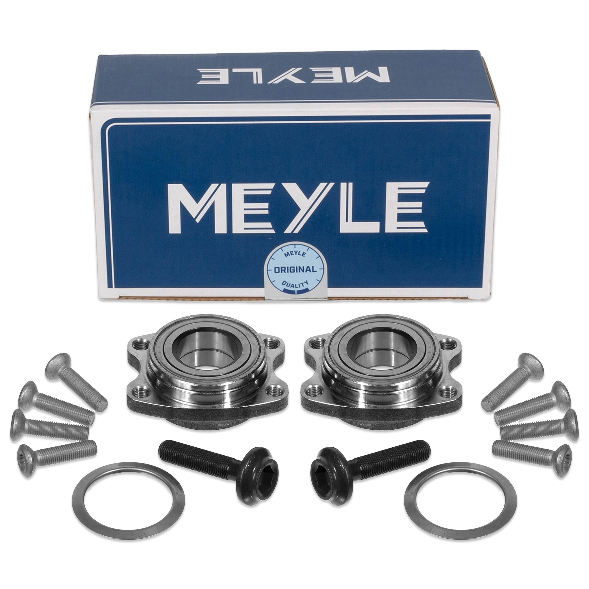 2x MEYLE 1004980122 Radnabe VW Passat B5.5 2.5 TDI AUDI RS4 B5 A4 B6 B7 A6 C5 A8 4D vorne