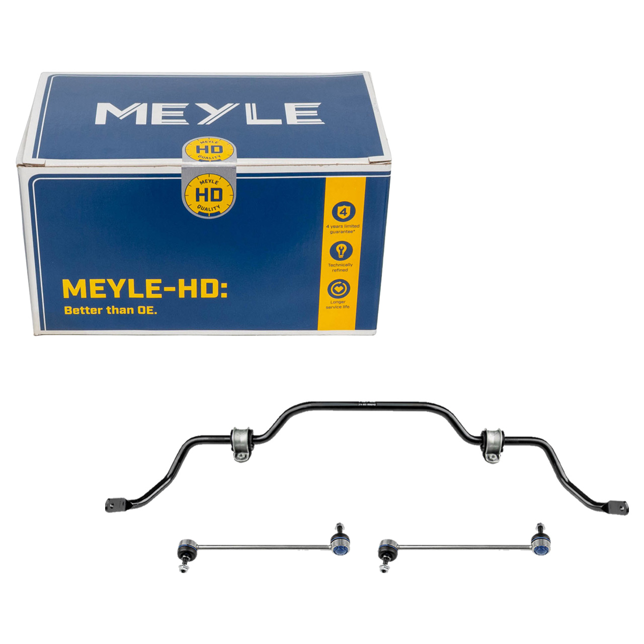 MEYLE HD 2146530000/HD Stabilisator + 2x Koppelstange FIAT 500 312 vorne 51857019