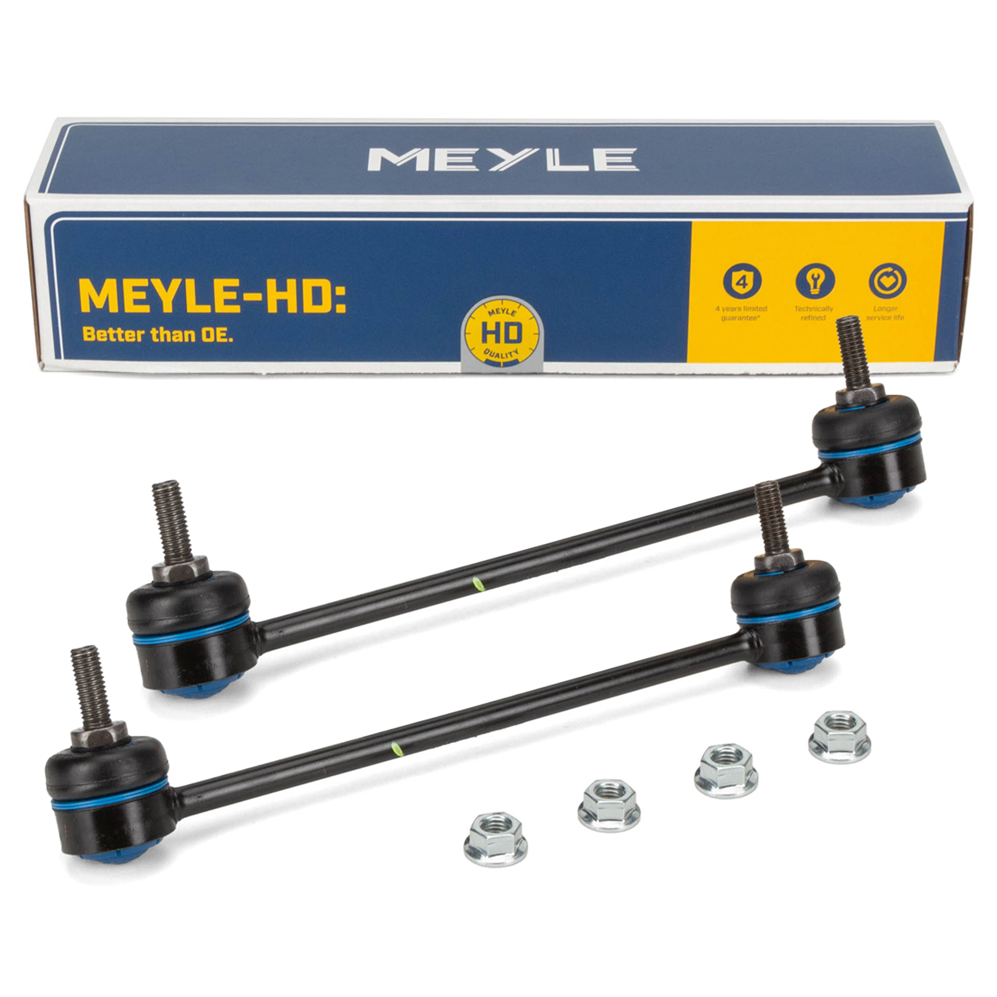 2x MEYLE HD VERSTÄRKT Koppelstange Pendelstütze FORD Mondeo 3 MK3 hinten 1127648