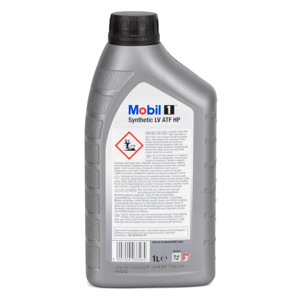 1L 1 Liter Mobil 1 Synthetic LV ATF HP Getriebeöl Automatikgetriebeöl DEXRON