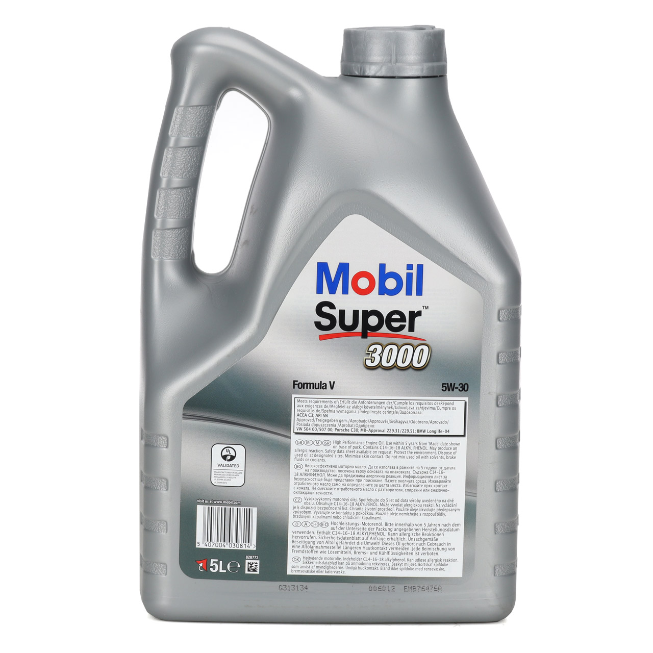 5L 5 Liter Mobil 1 SUPER 3000 FORMULA V 5W-30 Motoröl MB 229.31/51/52 VW 504/507.00