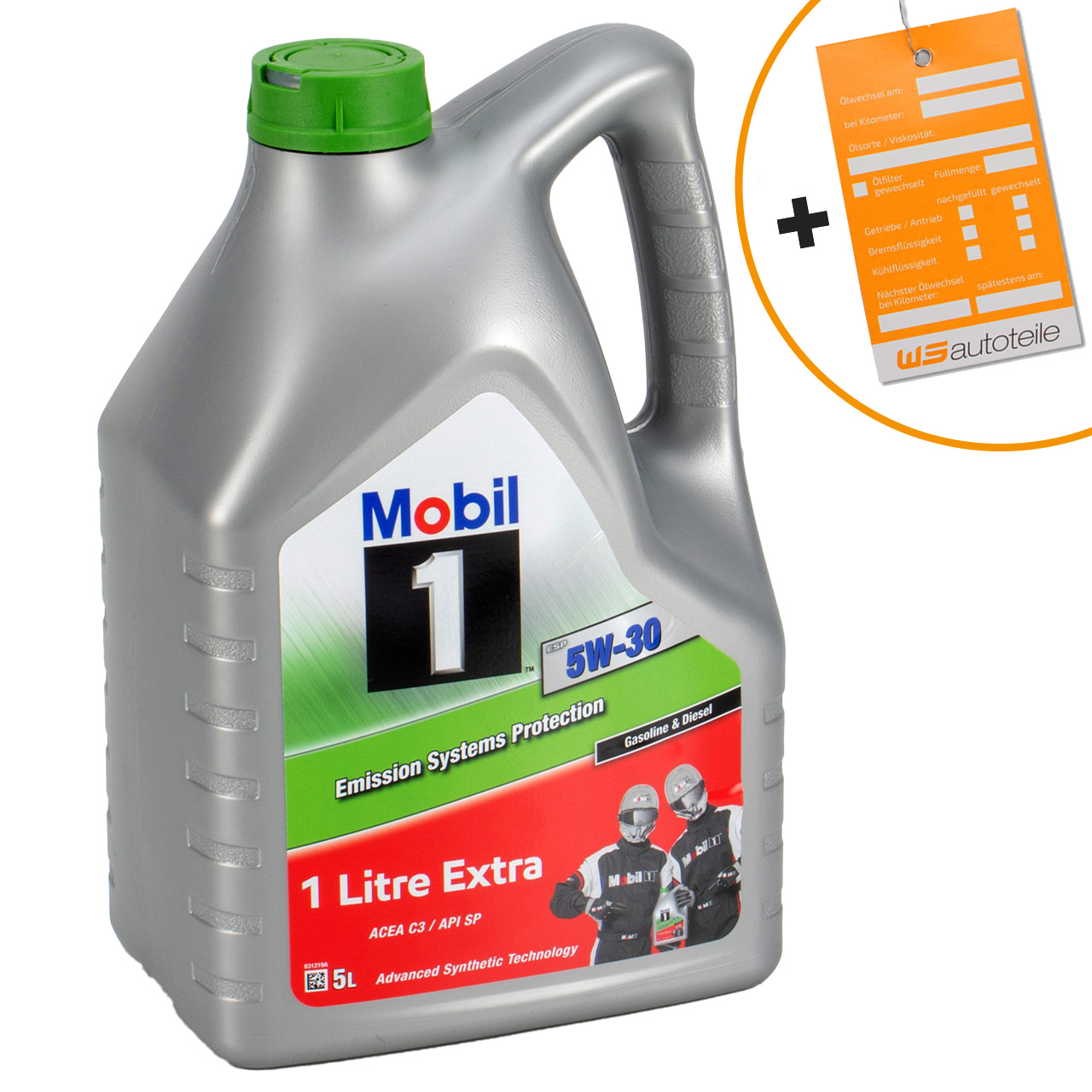 5L 5 Liter Mobil 1 ESP 5W-30 Motoröl Öl MB 229.31/51/52 VW 504/507.00 Porsche C30 BMW LL04