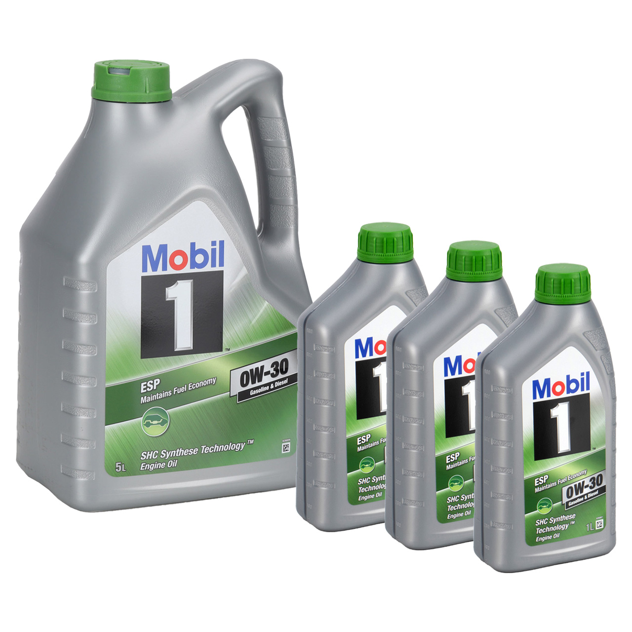 8L 8 Liter Mobil 1 ESP 0W-30 Motoröl Öl MB 229.31/51/52 VW 504/507.00 Porsche C30