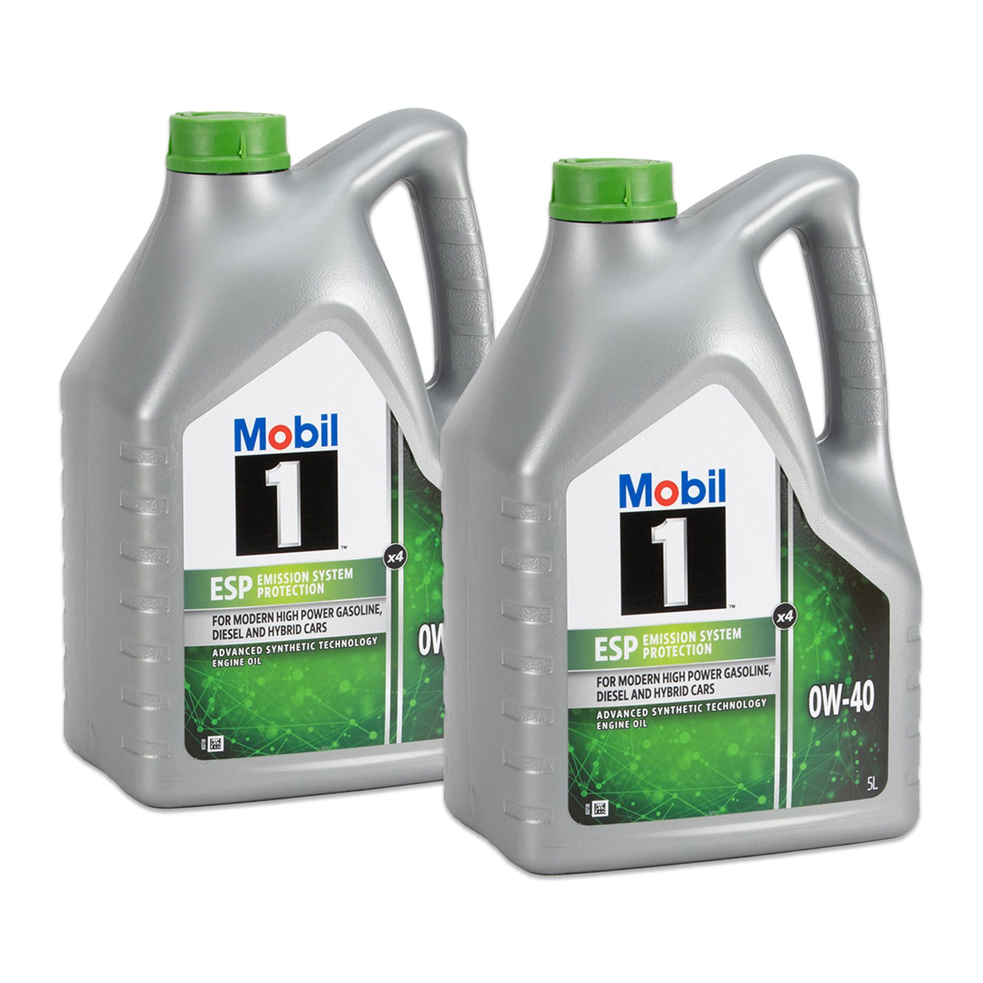 10L 10 Liter Mobil 1 ESP X4 0W-40 Motoröl PORSCHE A40/C40 MB 229.51/52 VW 511.00