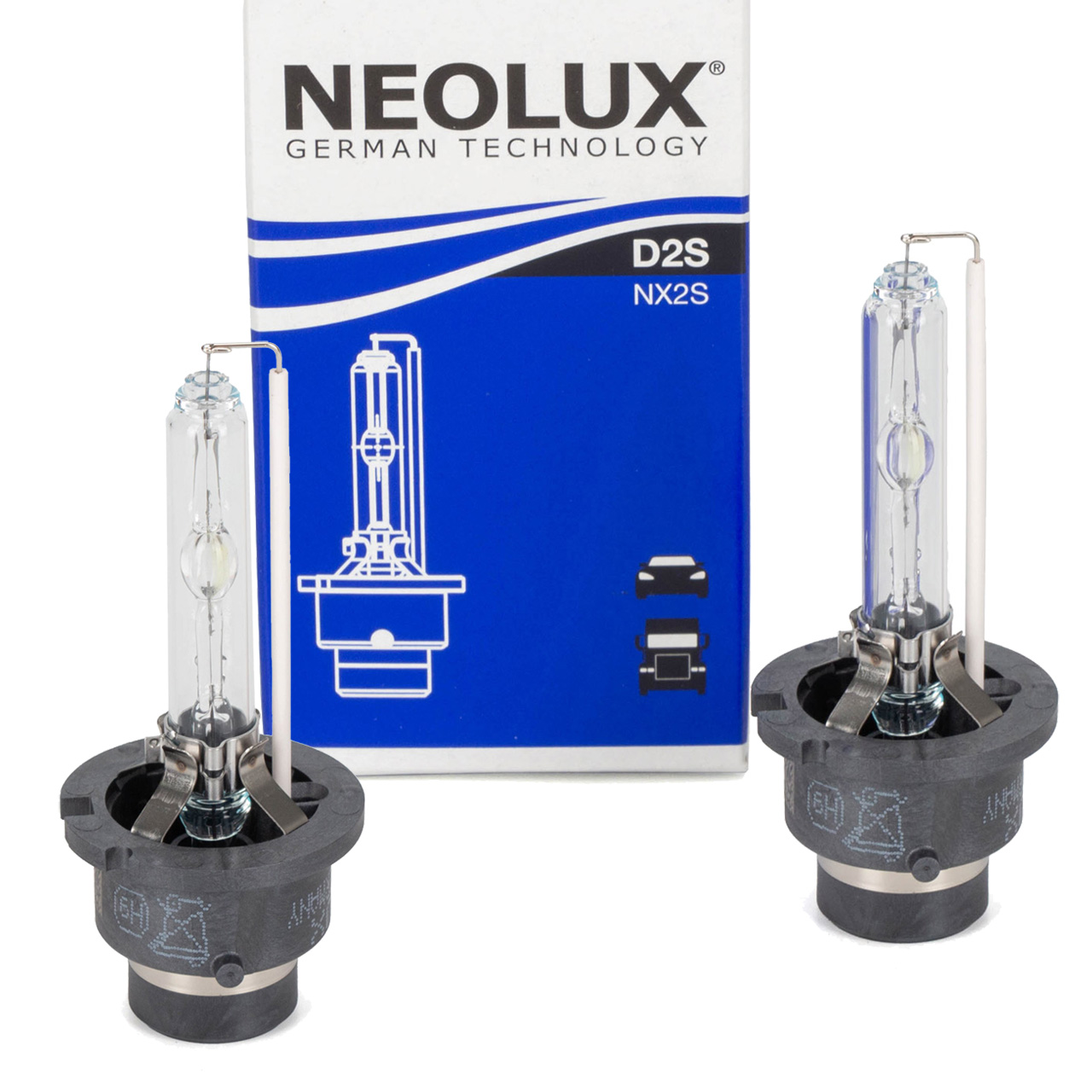 1x NEOLUX NX2S Xenon Brenner Lampe Scheinwerfer D2S 85V 35W P32d-2