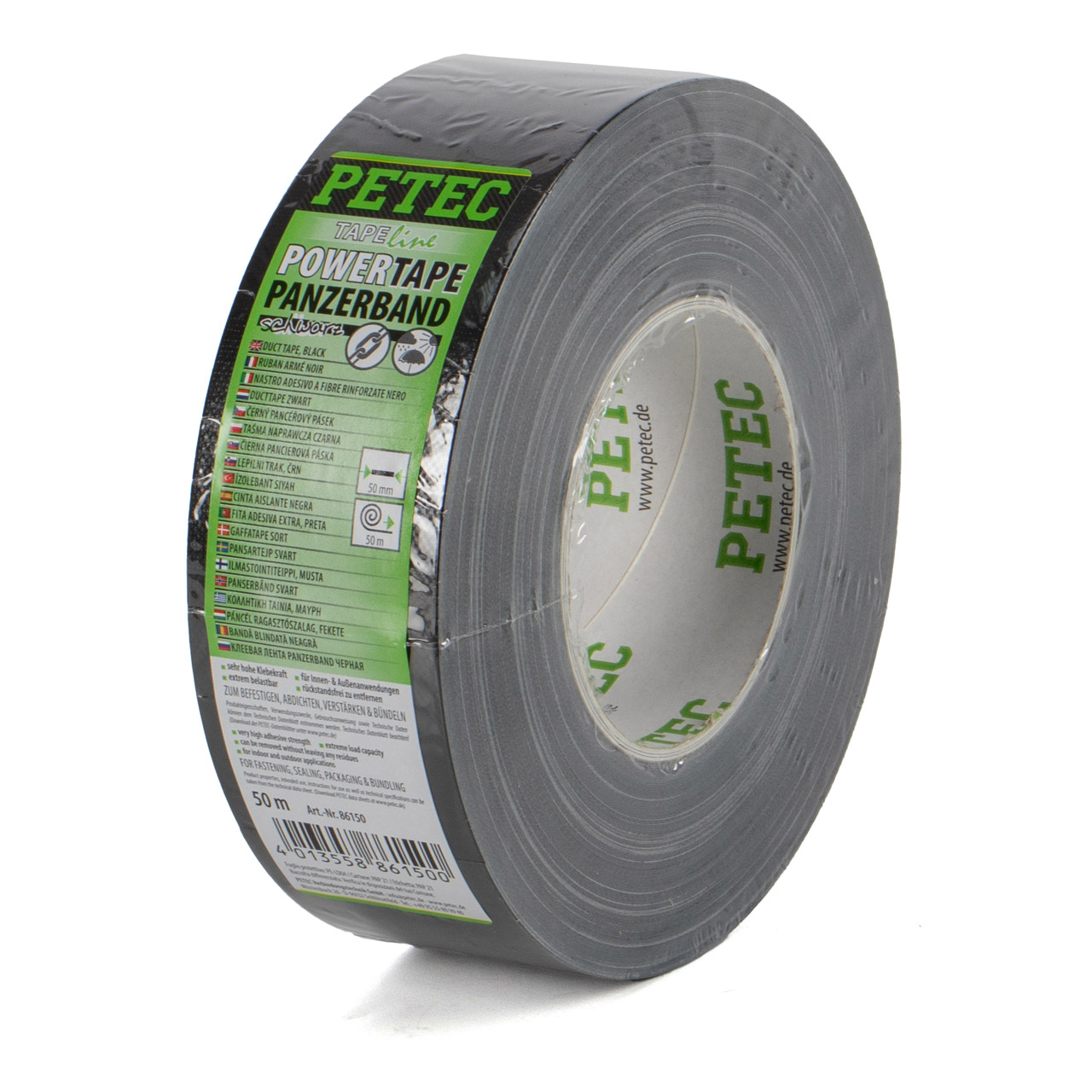 PETEC AKTIONSPAKET 3x 97720 Silikon-Dichtmasse + 1x 86150 Powertape Panzerband SCHWARZ