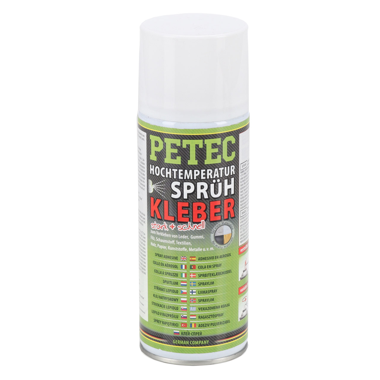 PETEC 94340 Sprühkleber Klebstoff stark schnell 400ml