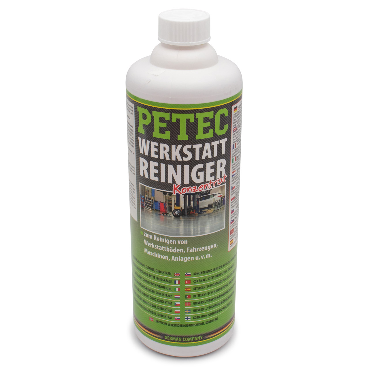 PETEC 60100 Werkstattreiniger Konzentrat Universalreiniger Reiniger Fettreiniger 1L 1000ml