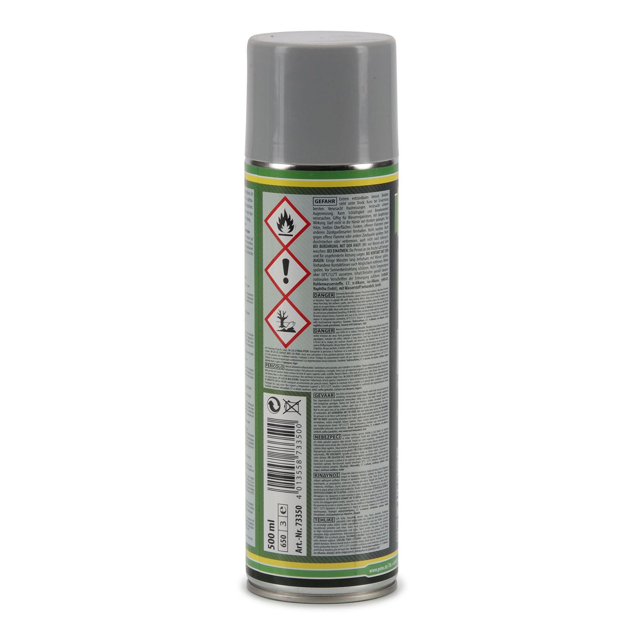 PETEC 73350 Steinschlagschutz Unterbodenschutz Karosserieschutz Spray Grau 500ml