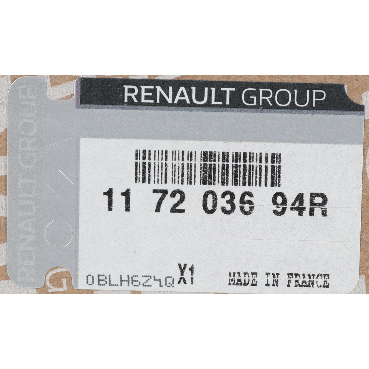 ORIGINAL Renault Keilrippenriemen Rep.-Satz Clio Laguna Megane Scenic Twingo 117203694R