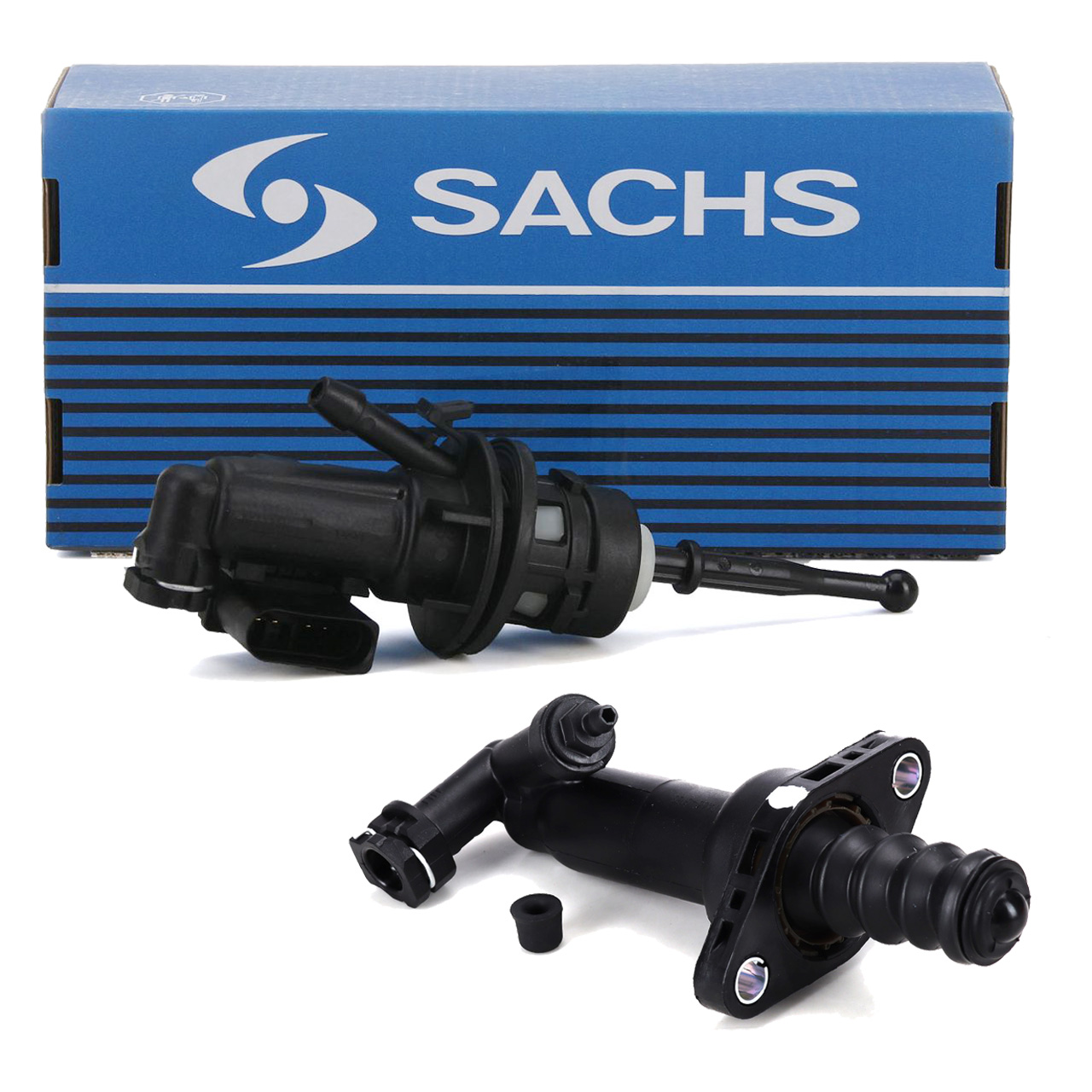 2x SACHS Nehmerzylinder + Geberzylinder Kupplung VW Golf 5 6 Touran AUDI A3 8P MQ250