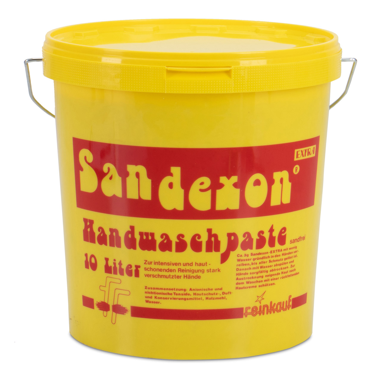 10L 10 Liter SANDEXON Handwaschpaste Handwaschcreme Handseife Handreiniger Seife
