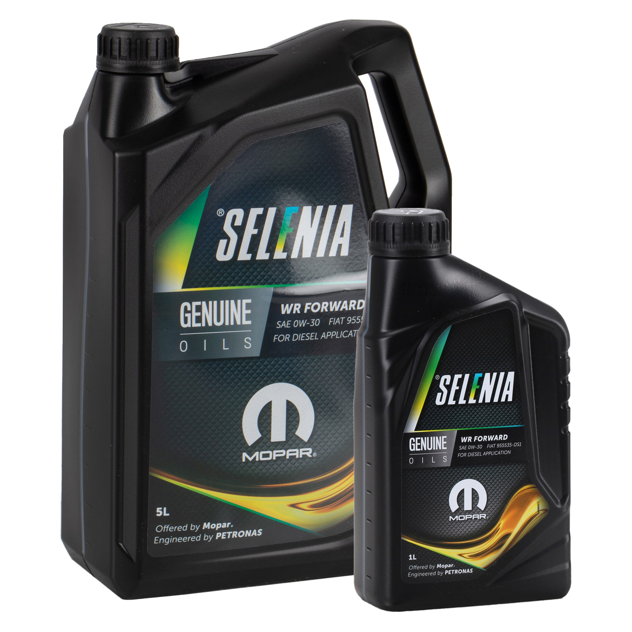 6L 6 Liter PETRONAS SELENIA Motoröl Öl WR FORWARD 0W30 MOPAR FIAT 9.55535-DS1