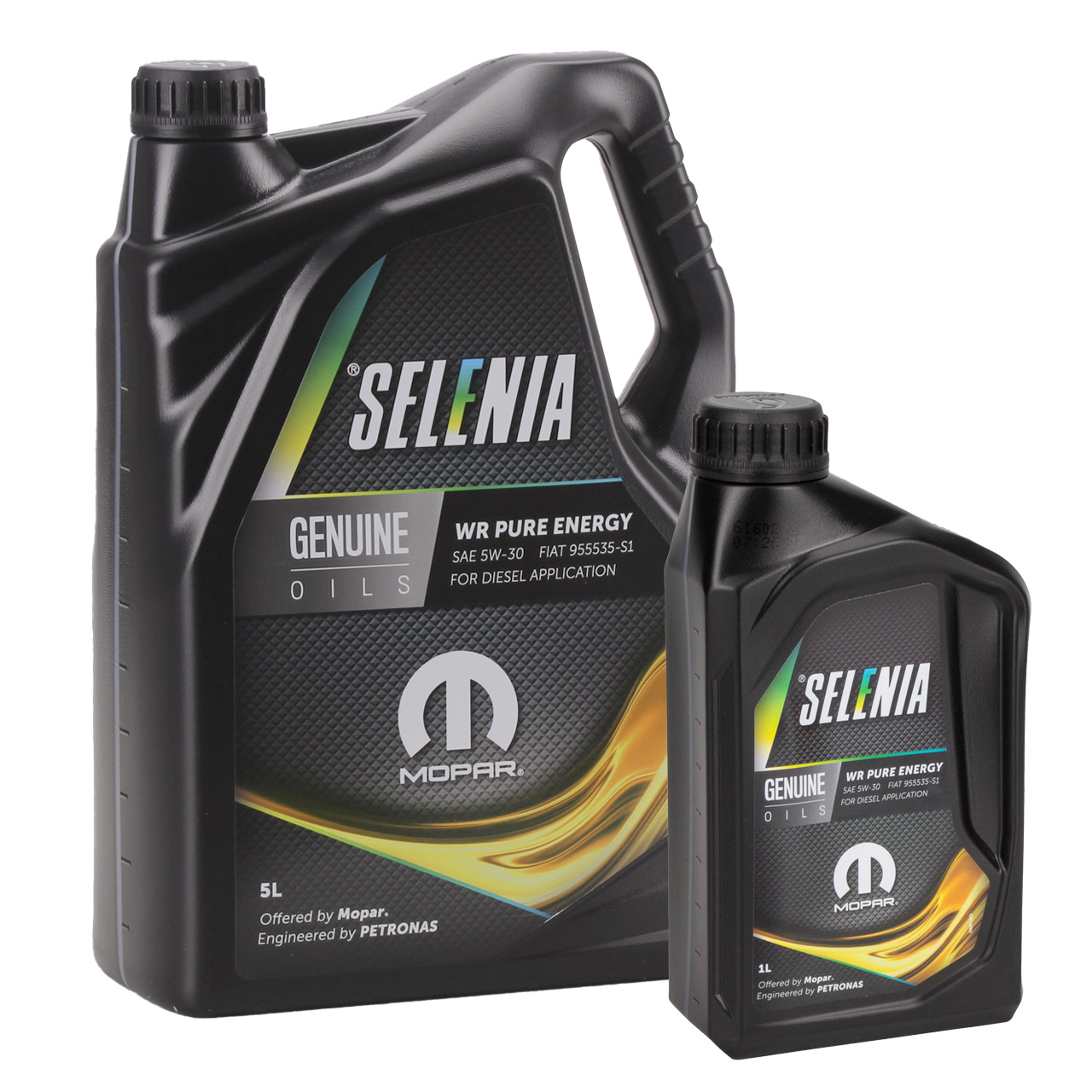 6L 6 Liter PETRONAS SELENIA WR PURE ENERGY 5W-30 Motoröl ACEA C3 MOPAR FIAT 9.55535-S1