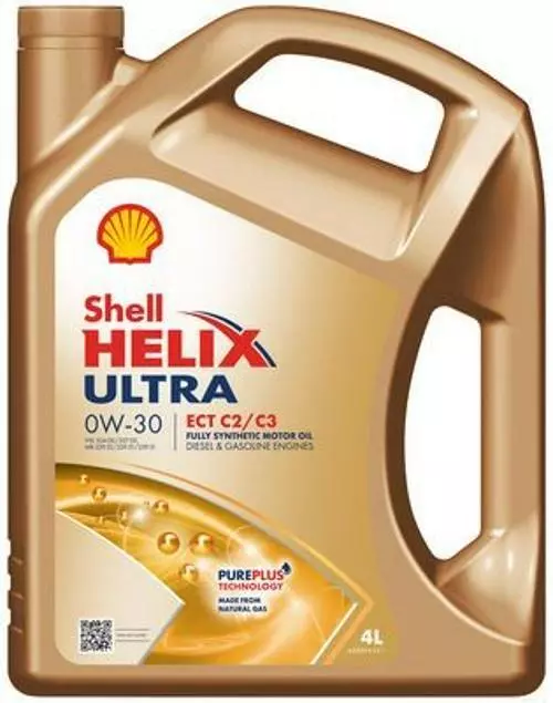 10L 10 Liter SHELL Motoröl Öl HELIX ULTRA ECT C2/C3 0W30 VW 504/507.00 MB 229.52