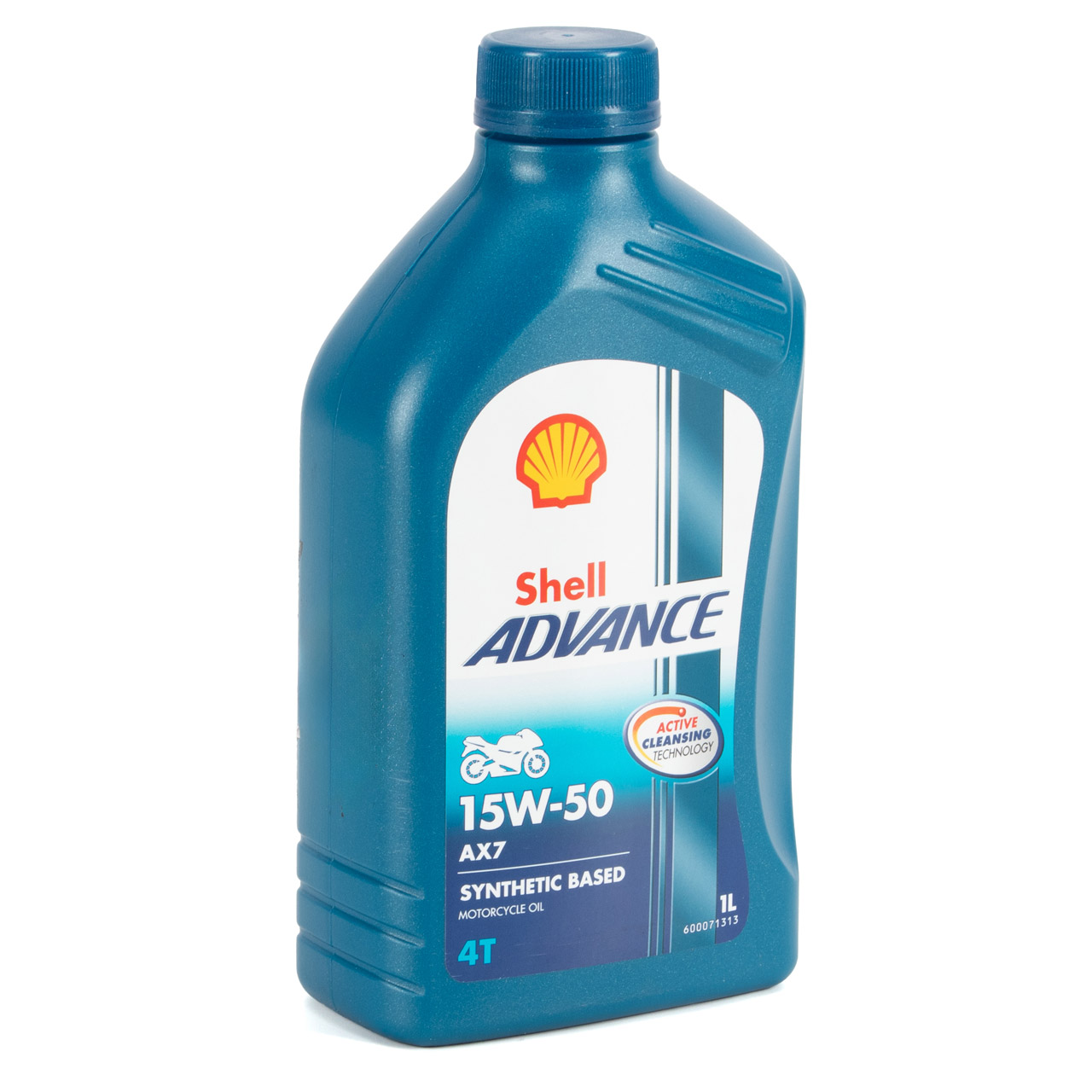 2L SHELL ADVANCE 4T AX7 15W-50 4-TAKT Motorrad Motoröl API SM JASO MA2