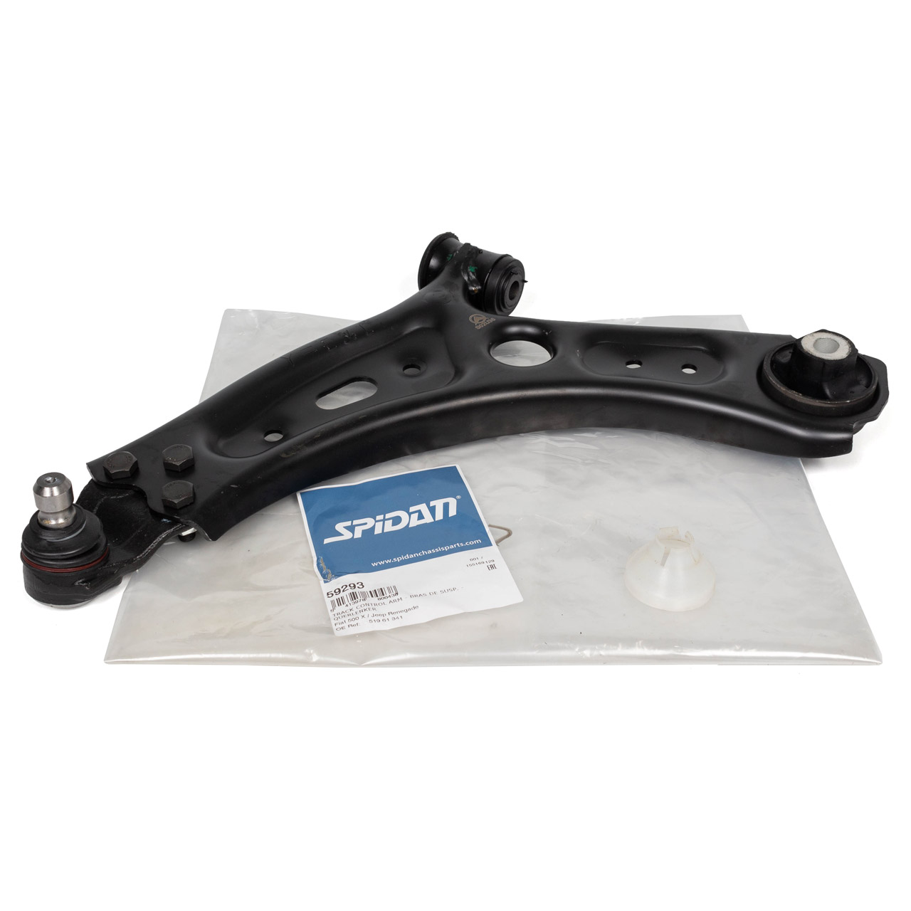 SPIDAN 59293 Querlenker FIAT 500X 334 JEEP Renegade BU SUV VAN vorne unten links 59293