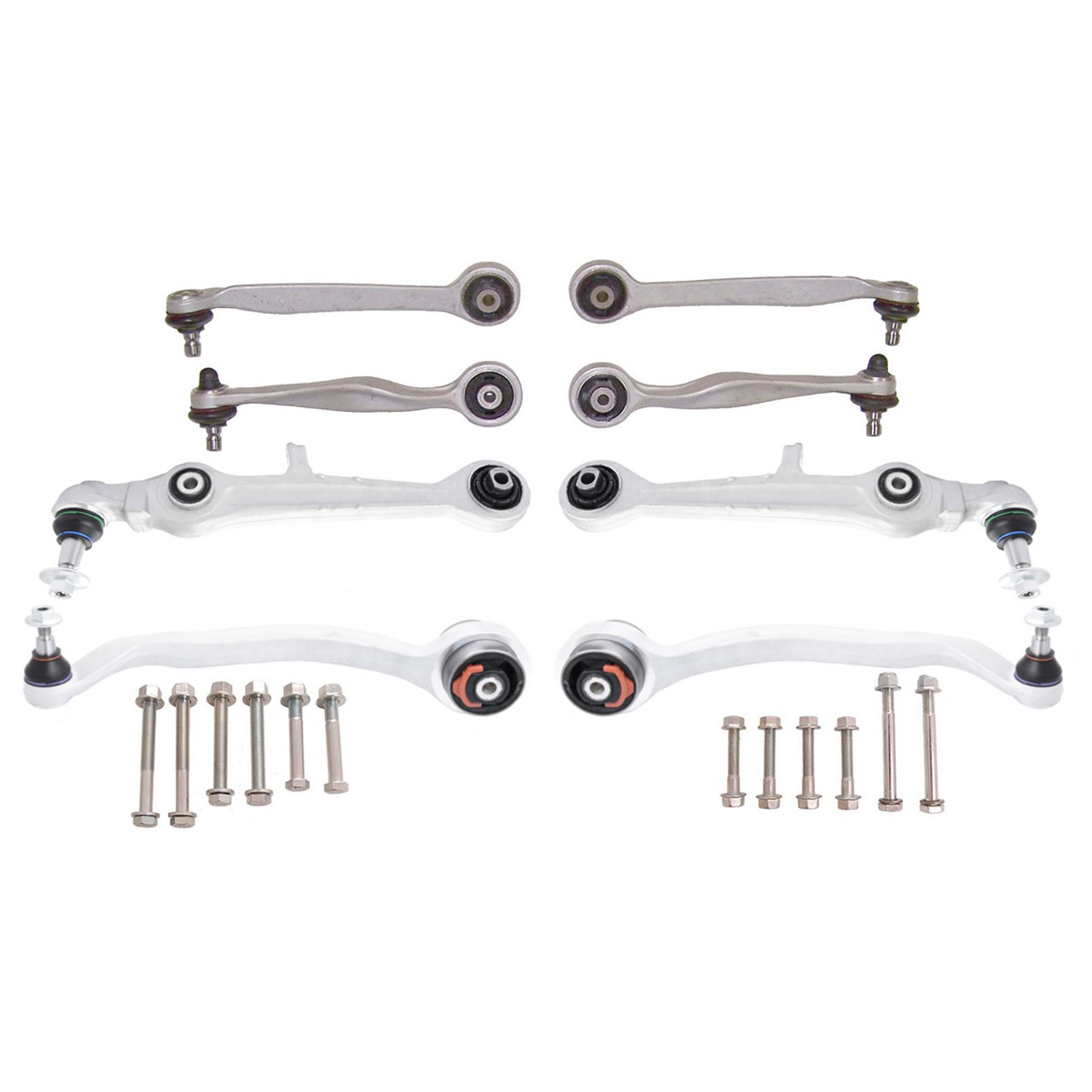 SPIDAN 40003 PLUS KIT Reparatursatz Querlenker AUDI A6 4B C5 VW Passat B5.5 vorne 8-tlg