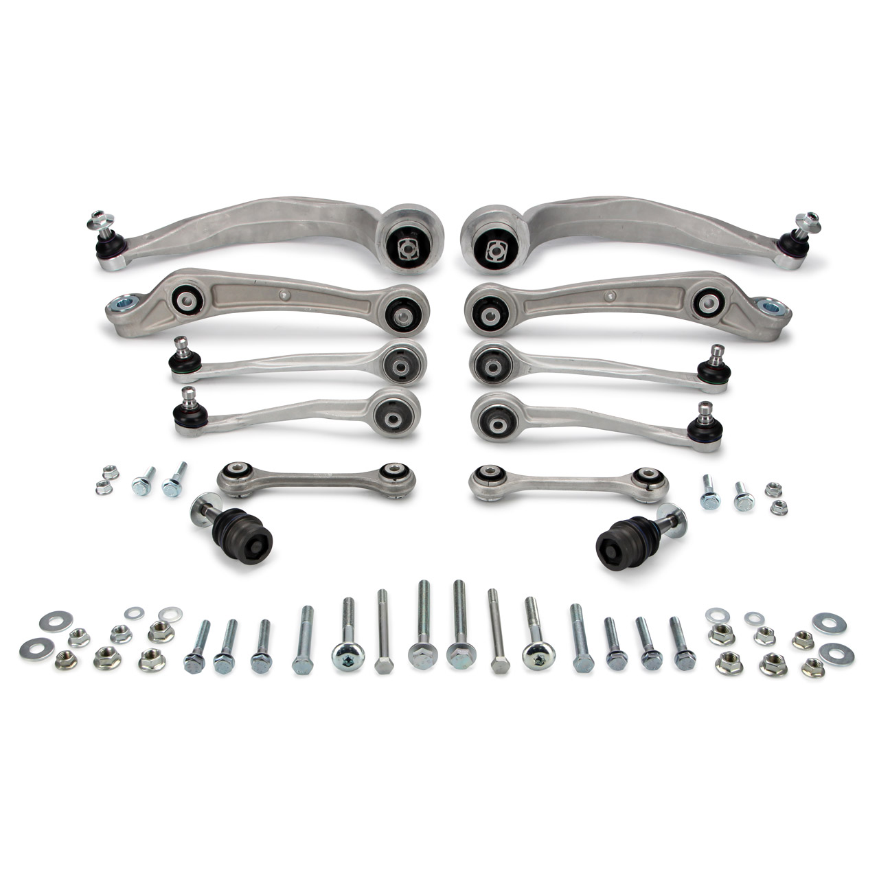 SPIDAN 58814 PLUS KIT Reparatursatz Querlenker AUDI A4 B8 A5 8T3 bis 10.2009 vorne 12-tlg