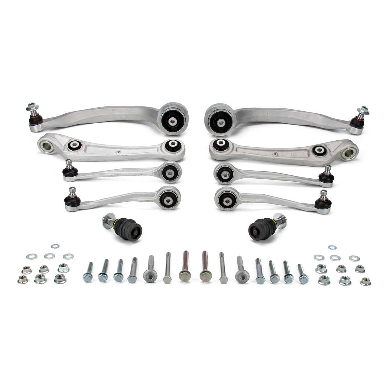 SPIDAN 58817 PLUS KIT Reparatursatz Querlenker AUDI A6 (C7) A7 (4G) Vorderachse 10-teilig