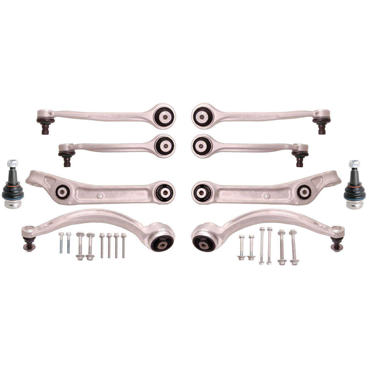 SPIDAN 59507 PLUS KIT Reparatursatz Querlenker AUDI A4 (8W B9) vorne 10-tlg