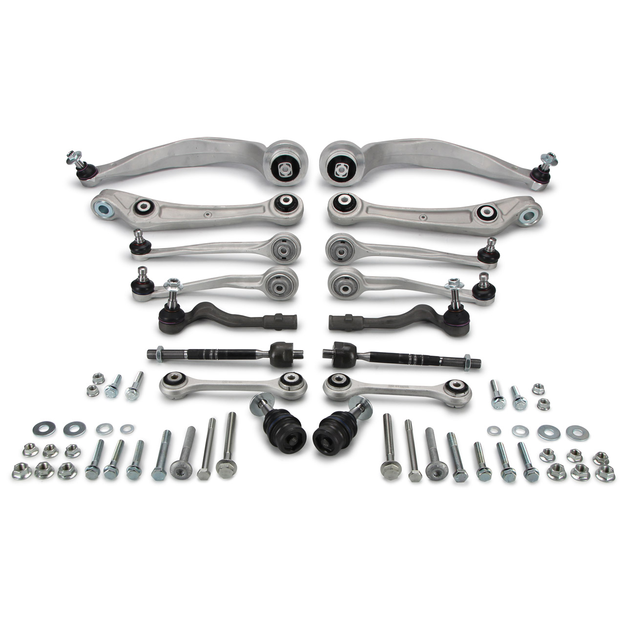 SPIDAN 59865 PLUS KIT Reparatursatz Querlenker AUDI A4 Avant B8 A5 8T Vorderachse 16-tlg