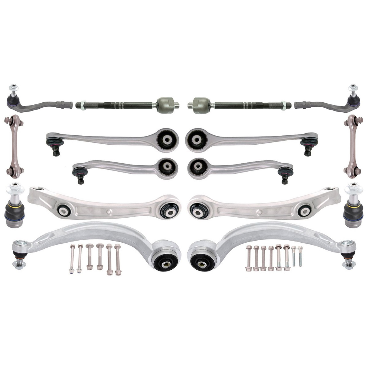 SPIDAN 60503 PLUS KIT Reparatursatz Querlenker AUDI A6 (C7) A7 (4G) vorne 16-tlg