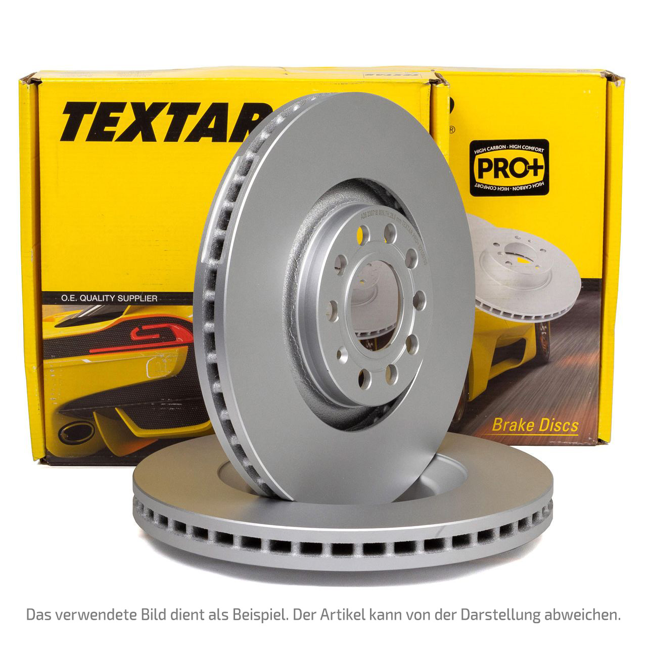 TEXTAR 92183505 Bremsscheiben Satz MINI R50 R53 R56 R55 R52 R57 R58 R59 ab 07.2006 vorne