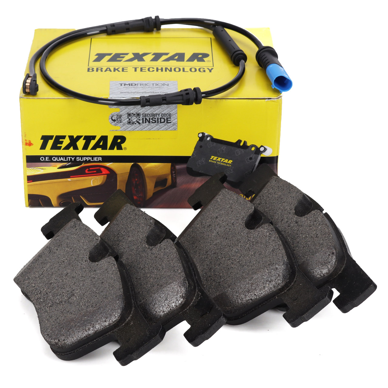 TEXTAR 2550601 Bremsbeläge + Warnkontaktsensor BMW 3er G20 G21 318i 316d 318d vorne