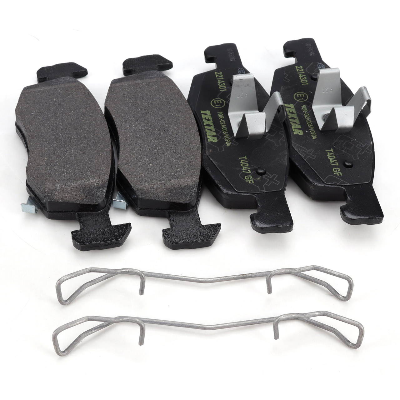 TEXTAR Bremsen Set Bremsscheiben + Bremsbeläge OPEL Corsa E 14 Zoll vorne