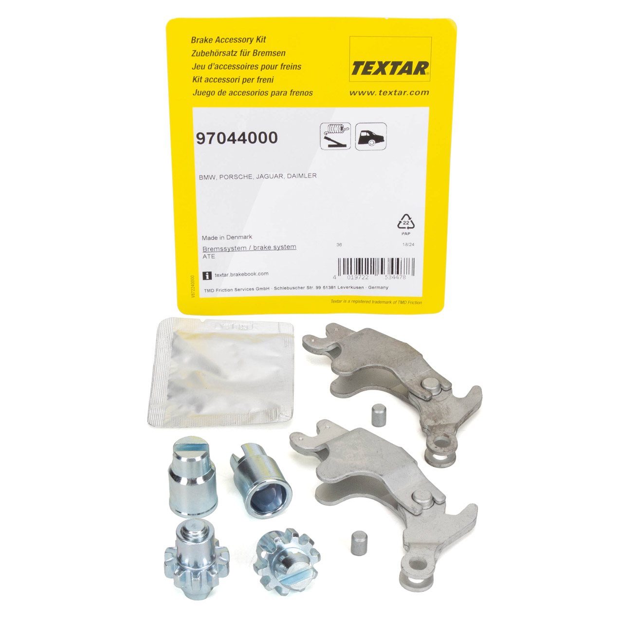 TEXTAR 97044000 Reparatursatz Expander BMW E36 E28 E34 E24 E23 Z3 E36 PORSCHE 911 hinten