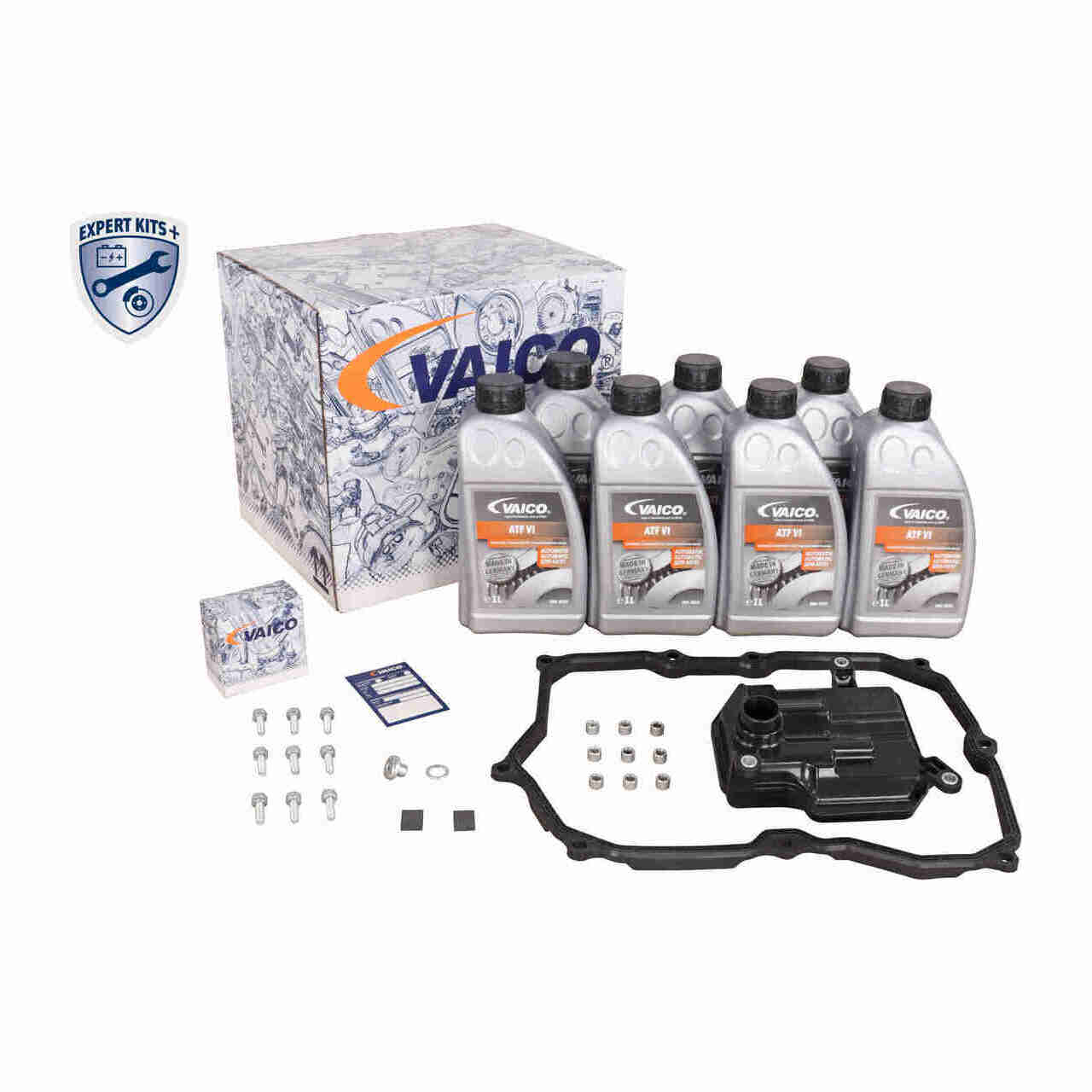 VAICO V10-7344-XXL Getriebefilter Satz 8-Gang AQ450 09Q 7L Getriebeöl VW Crafter SX SY SZ