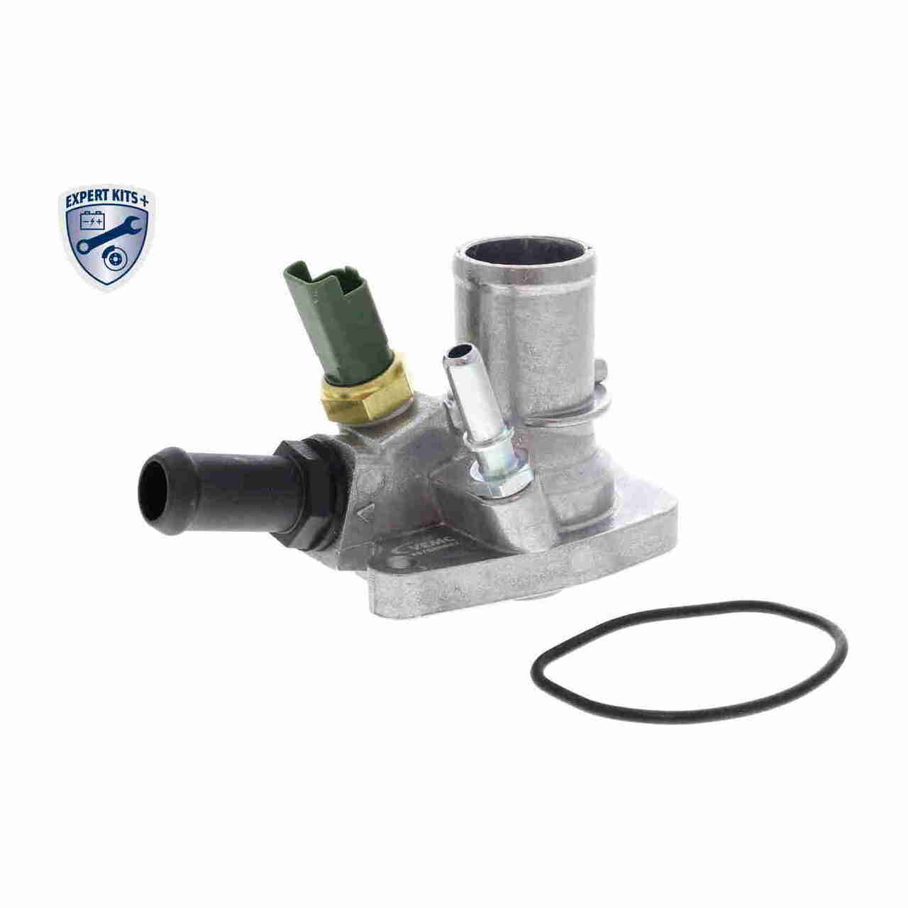 VEMO V24-99-0030 Thermostat + Gehäuse FIAT 500 500L Doblo Panda Punto Tipo 0.9 1.4