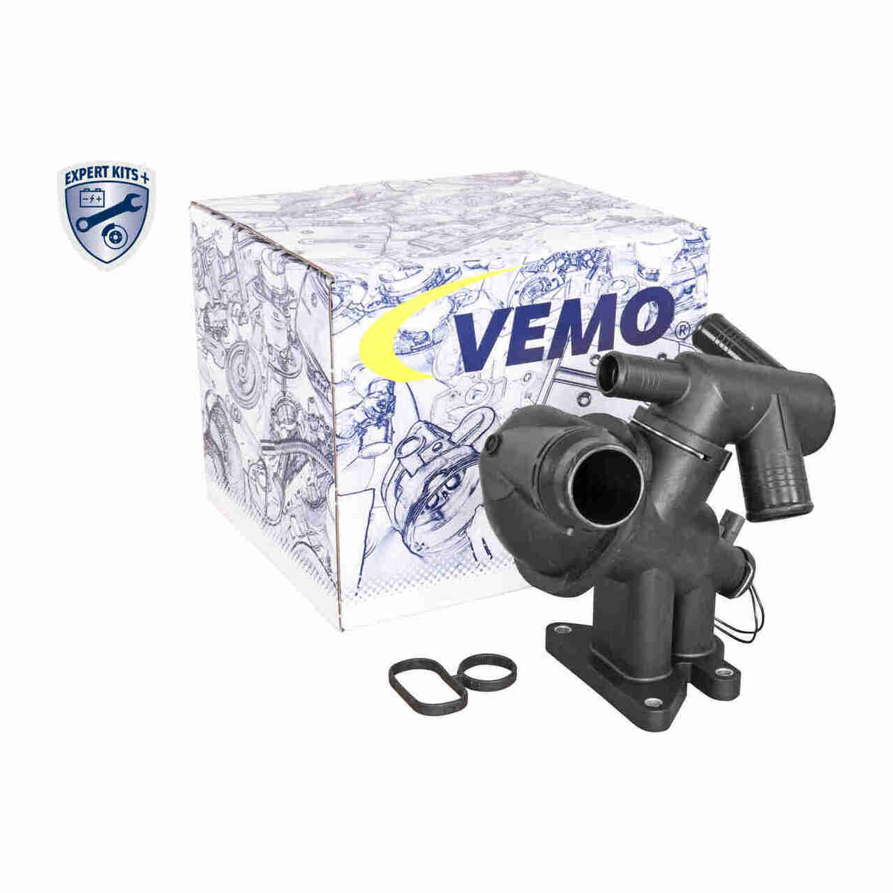 VEMO V41-99-0002 Thermostat + Gehäuse JAGUAR F-Pace (X761) XE (X760) XF II (X260) 2.0 D