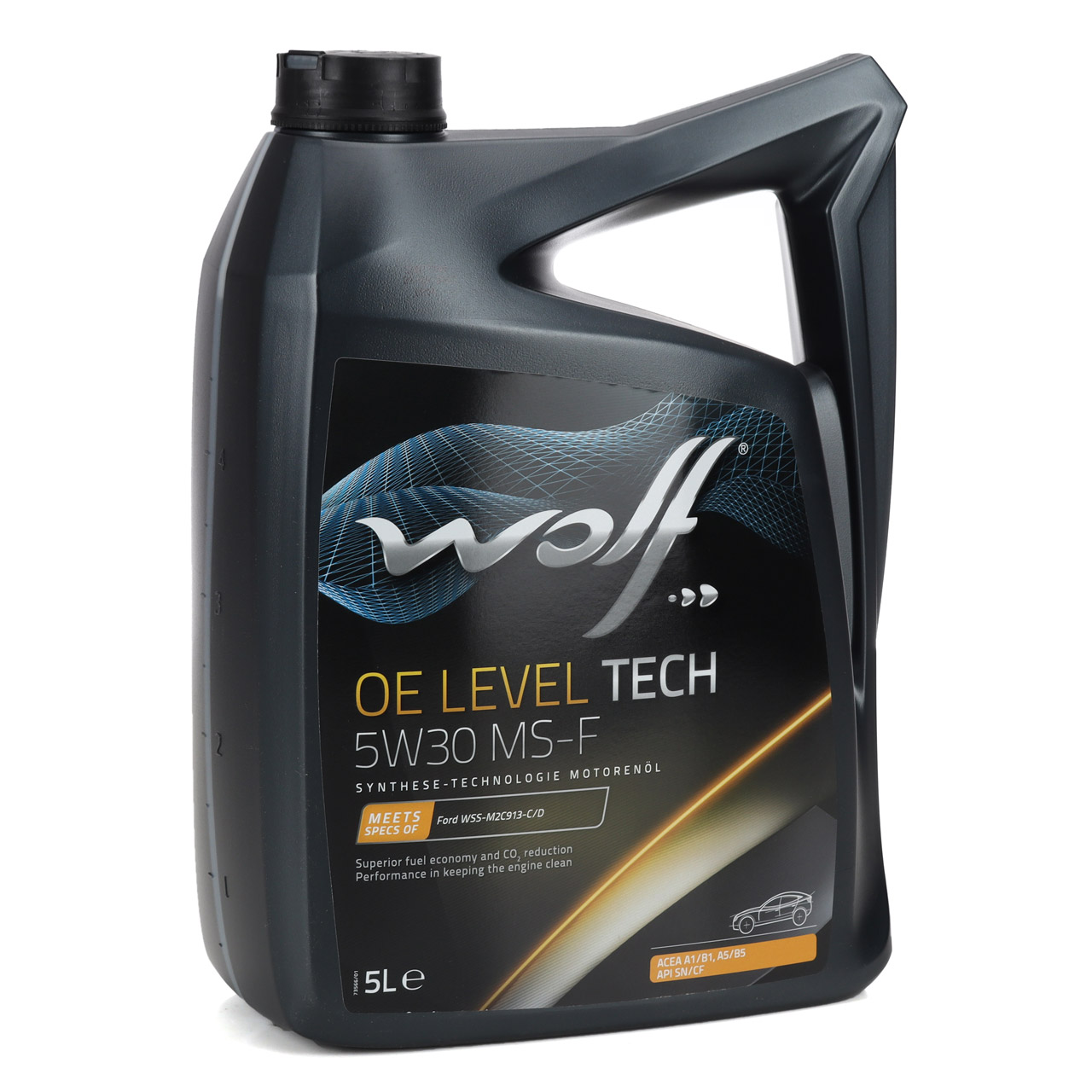 5L 5 Liter WOLF OE LEVEL TECH 5W30 MS-F Motoröl Öl FORD WSS-M2C913-C/-D RENAULT RN0700